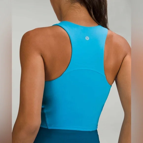 NWT Lululemon Invigorate Training Tank Top Turquoise Tide - Size 6 - Picture 5 of 7